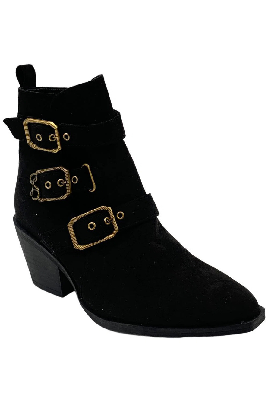 Sam and Libby Women's Finnley Ankle Boot Black - Medium